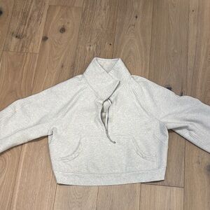 Lululemon Scuba Half Zip - Heather Beige